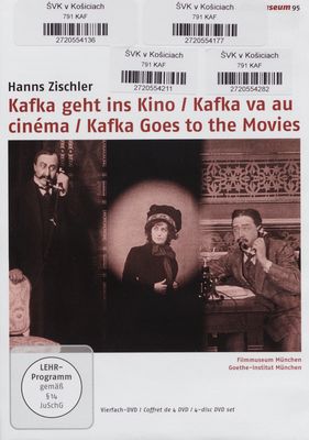 Kafka geht ins Kino / DVD 4 von 4 DVDs 1921/2002
