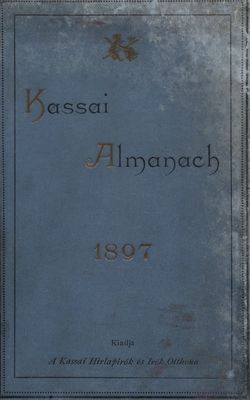 Kassai Almanach 1897.
