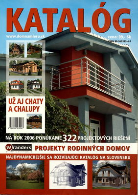 Katalóg - projekty rodinných domov 2006. Ročník 2