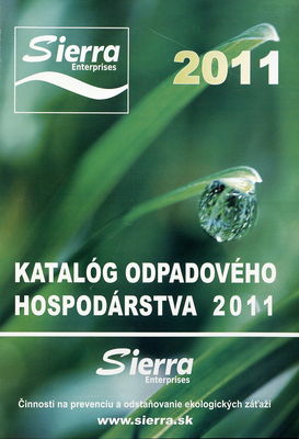 Katalóg odpadového hospodárstva 2011.