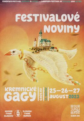Kremnické gagy : festivalové noviny Stredoeurópskeho Festivalu humoru a satiry Kremmnické gagy.