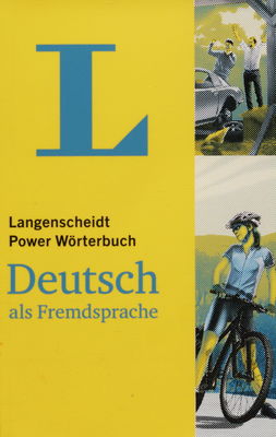 Langenscheidt Power Wörterbuch Deutsch als Fremdsprache /