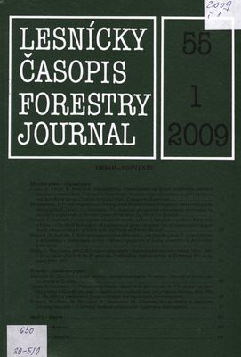 Lesnícky časopis : vedecký štvrťročník pre všetky oblasti lesníckeho výskumu.