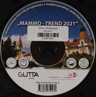 MAMMOTREN-D´ 2021 : XVI. medzinárodná vedecká konferencia mamológov : zborník príspevkov a vedeckých prác : 11. júna 2021 Trenčianske Teplice /