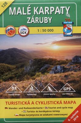 Malé Karpaty ; Záruby turistická a cykloturistická mapa /