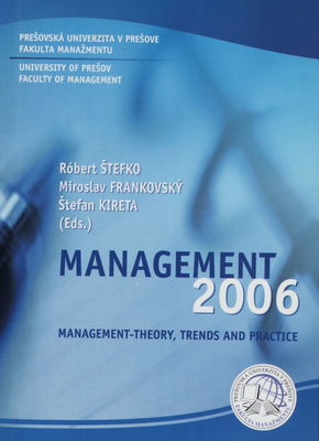 Management 2006 : theory, trends and practice /