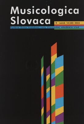 Musicologica slovaca.