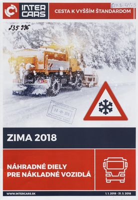 Náhradné diely pre nákladné vozidlá. Zima 2018