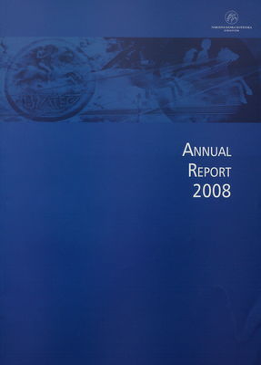 Národná banka Slovenska : annual report 2008.