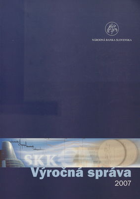 Národná banka Slovenska : výročná správa 2007.