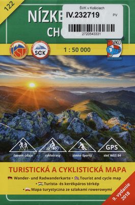 Nízke Tatry ; Chopok : turistická a cyklistická mapa /