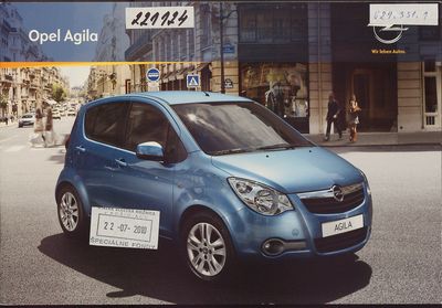 Opel AGILA. 04/2010