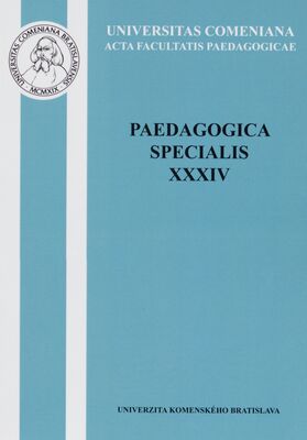 Paedagogica specialis. XXXIV /