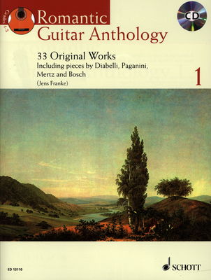 Romantic guitar anthology guitar : 33 original works : [including pieces by Diabelli, Paganini, Mertz and Bosch]. 1/