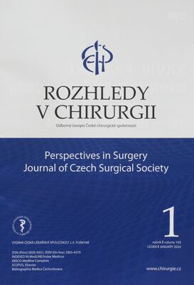 Rozhledy v chirurgii : odborný časopis České chirurgické společnosti.