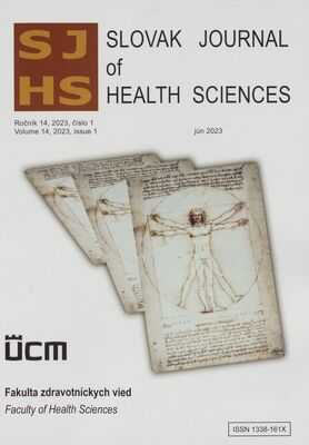 Slovak journal of health sciences : časopis v oblasti výskumu zdravia, zdravotného stavu a liečby chronických ochorení.