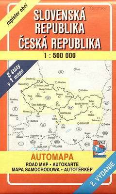 Slovenská republika ; Česká republika : automapa.