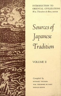 Sources of Japanese tradition. Volume II /
