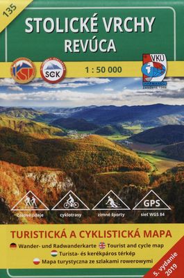 Stolické vrchy ; Revúca turistická a cykloturistická mapa /