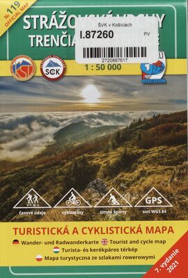 Strážovské vrchy ; Trenčianske Teplice : turistická a cykloturistická mapa /