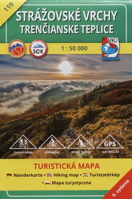 Strážovské vrchy Trenčianske Teplice : turistická mapa /