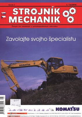 Strojník mechanik : časopis pre stavebných a poľnohospodárskych odborníkov.