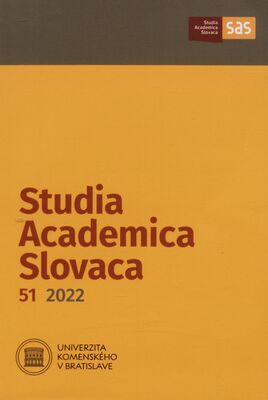 Studia Academica Slovaca : prednášky 58. letnej školy slovenského jazyka a kultúry. 51 /