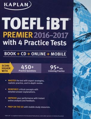 TOEFL iBT premier 2016-2017.