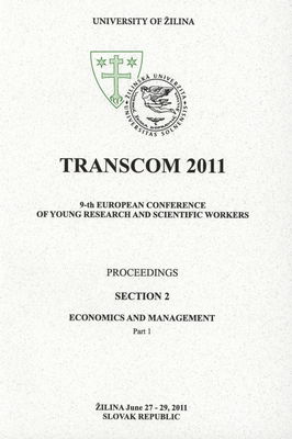 TRANSCOM 2011 : [proceedings] : 9-th European conference of young research and scientific workers : Žilina, June 27-29, 2011 Slovak Republic. Section 2, Economics and management. Part 1 (A-Mi) /