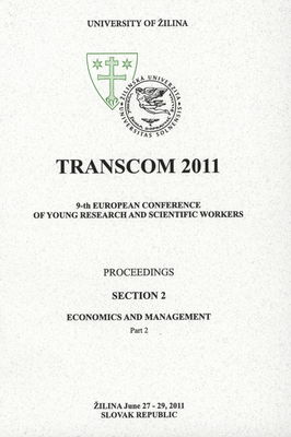 TRANSCOM 2011 : [proceedings] : 9-th European conference of young research and scientific workers : Žilina, June 27-29, 2011 Slovak Republic. Section 2, Economics and management. Part 2 (Mu-Z) /