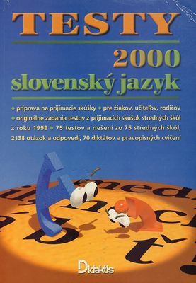Testy 2000 - slovenský jazyk.