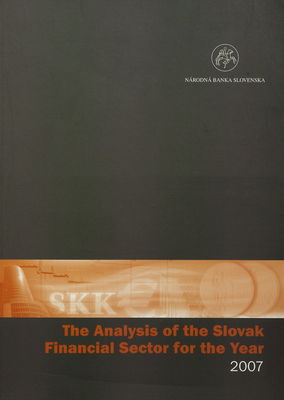 The analysis of the Slovak financial sector for the year 2007.