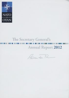 The secretary general´s annual report 2012.