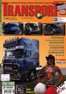 Transport : top magazín o motorizme, doprave, zasielateľstve a logistike.