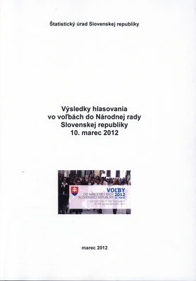 Výsledky hlasovania vo voľbách do Národnej rady Slovenskej republiky 10. marec 2012.