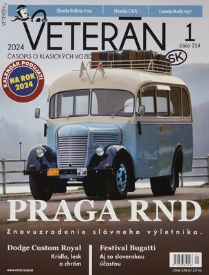 Veterán.sk : časopis o klasických vozidlách.