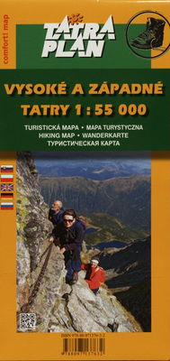Vysoké a Západné Tatry 1:55 000 turistická mapa /