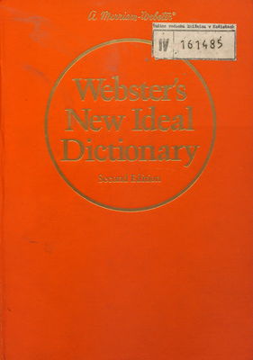 Webster´s new ideal dictionary