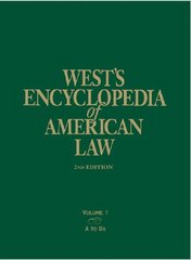 West's encyclopedia of American law. Volume 11, Milestones in the law /