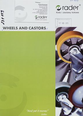 Wheels and Castors.