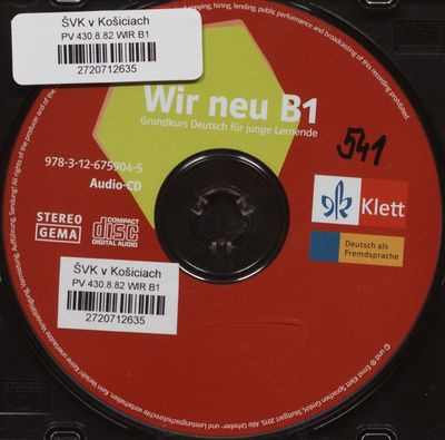 Wir neu B1 : Grundkurs Deutsch für junge Lernende : Lehrbuch mit Audio-CD /