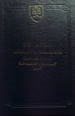 Zbierka nálezov a uznesení Ústavného súdu Slovenskej republiky 2007.