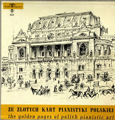 Ze złotych kart pianistyki Polskiej 4. platňa