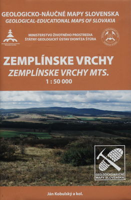 Zemplínske vrchy geologicko-náučné mapy Slovenska /