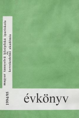 Évkönyv 1994-1995 /