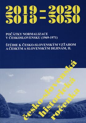 Česko-slovenská historická ročenka 2019-2020 /