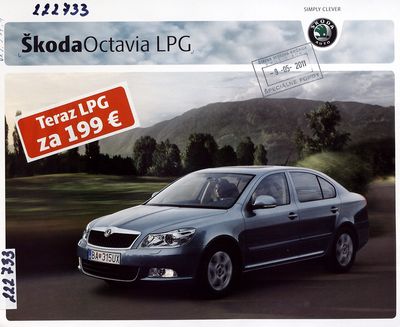 Škoda Octavia LPG.