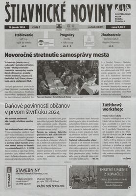 Štiavnické noviny : týždenník mesta Banská Štiavnica.