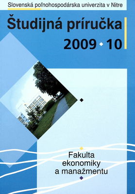 Študijná príručka 2009-2010 /