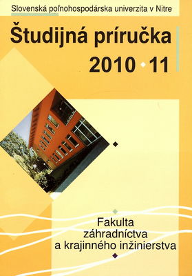 Študijná príručka 2010-2011 /